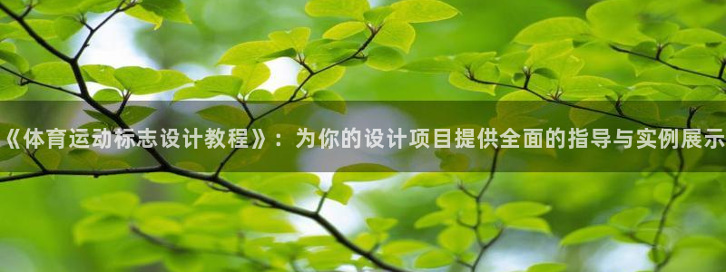 劲球体育下载：《体育运动标志设计教程》：为你的设计项目提供全面的指导与实例展示